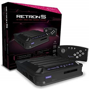 Retron 5 for GBA/SNES/NES/Genesis - Black (X8)
